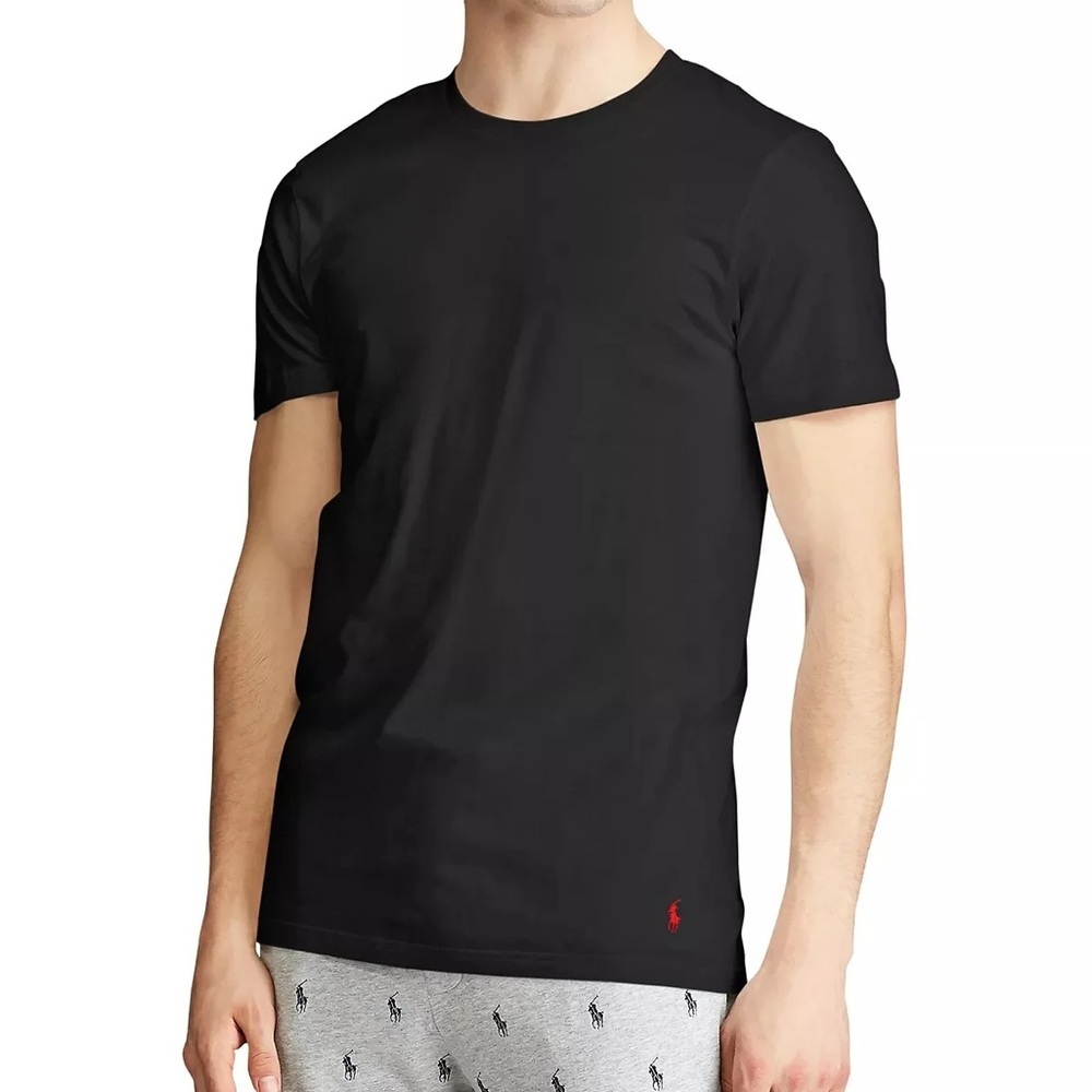 Polo by Ralph Lauren Men's Black Short Sleeve Tee